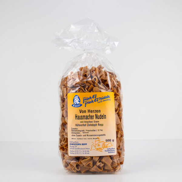 Herznudeln Chilli